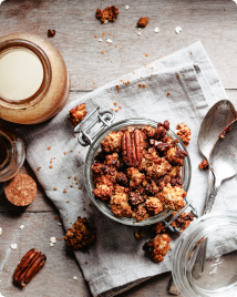 chocolate pumpkin granola